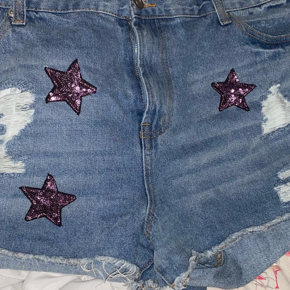 Forever 21 Denim Shorts Size 16